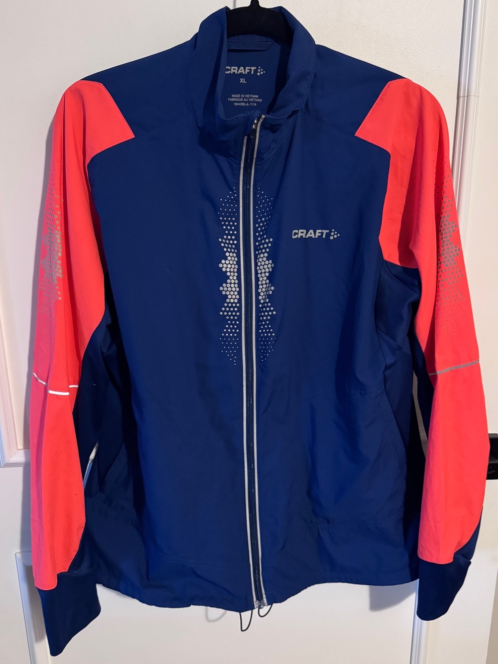 Craft Women’s Navy and Coral Utility Performance Jacket
